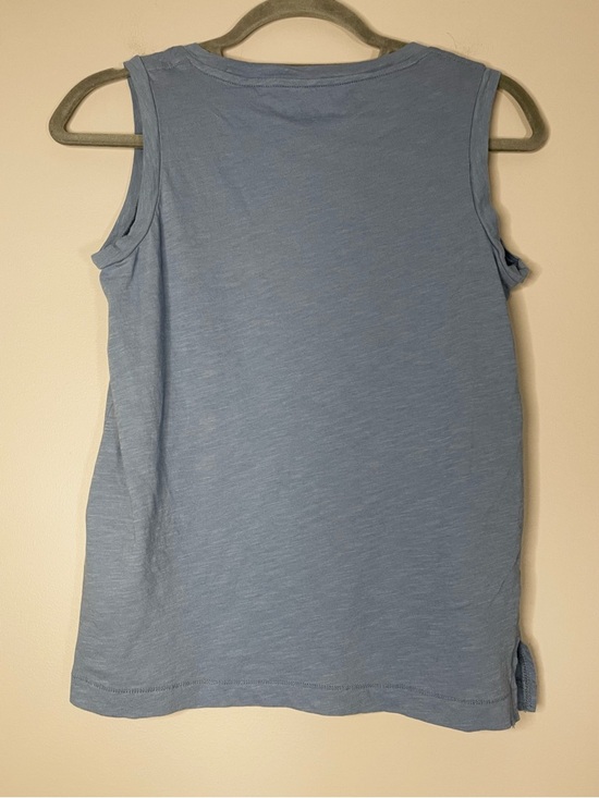 Madewell Sleeveless Pocket Tank Top - Light Blue - Picture 6 of 6